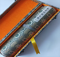 东明书画装裱案例